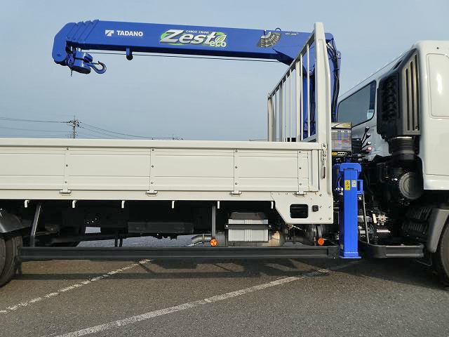 中古トラック 日野クレーン付平ボディ #5