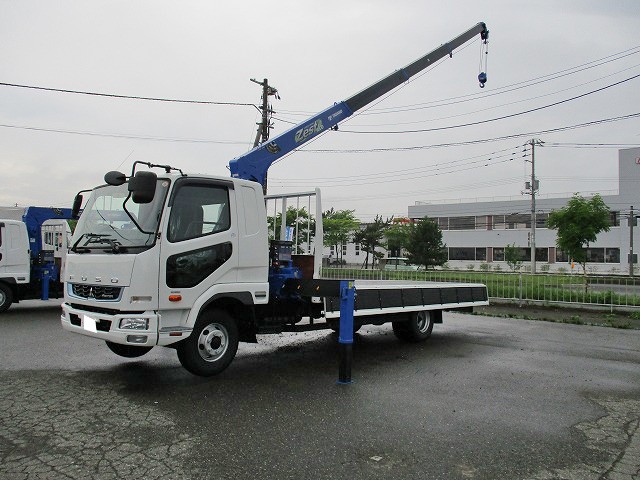 中古トラック 三菱ふそうクレーン付平ボディ #5