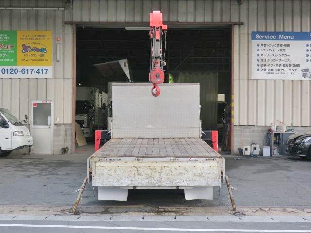中古トラック 日野クレーン付平ボディアルミブロック #8