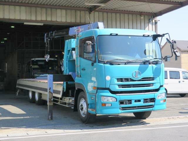 中古トラック UDトラックスクレーン付アルミブロック #2
