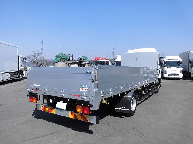 中古トラック いすゞ平ボディアルミブロック #3
