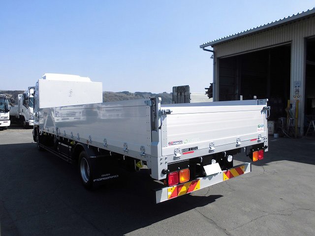 中古トラック いすゞ平ボディアルミブロック #4