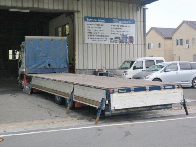 中古トラック 三菱ふそう平ボディアルミブロック #7