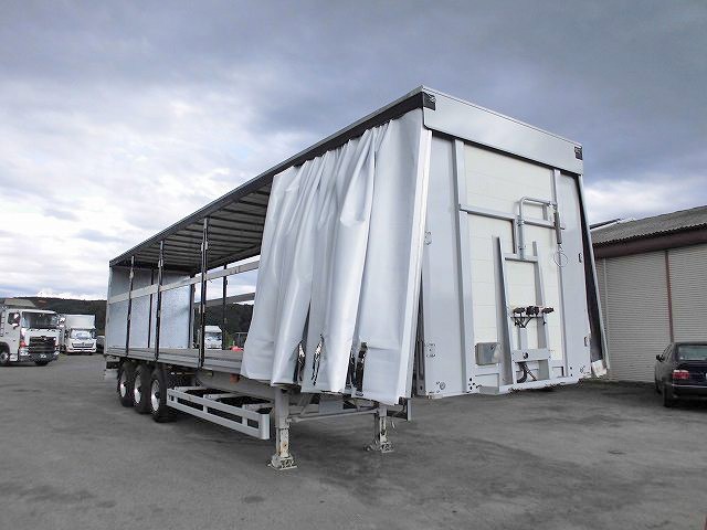 中古トラック トレクスカーテン式セミトレーラ #4
