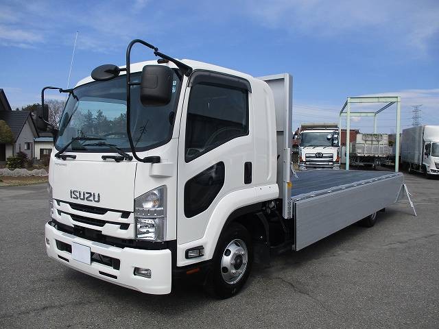 中古トラック いすゞ平ボディアルミブロック #5