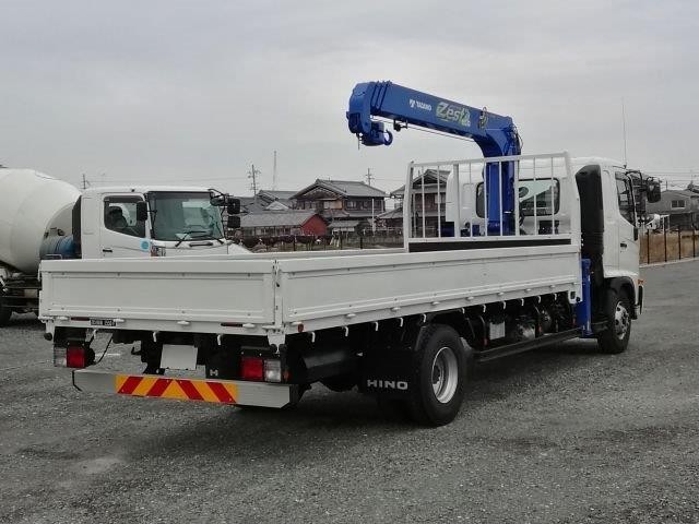 中古トラック 日野クレーン付平ボディ ＃3