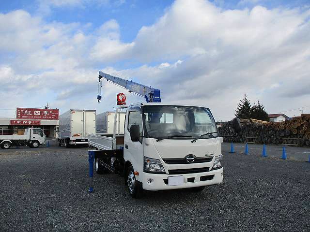 中古トラック 日野クレーン付平ボディ #2