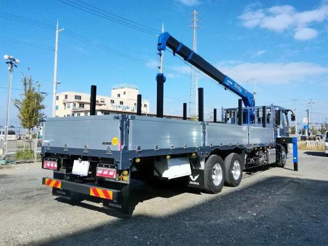 中古トラック 三菱ふそうクレーン付き平ボディ #3