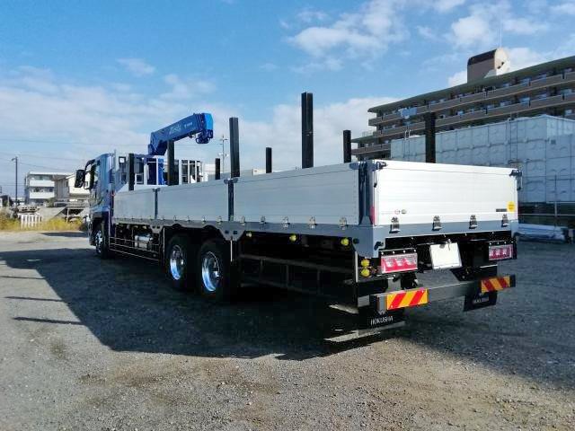 中古トラック 三菱ふそうクレーン付き平ボディ #6