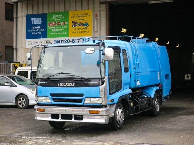いすゞフォワード  中型パッカー車
