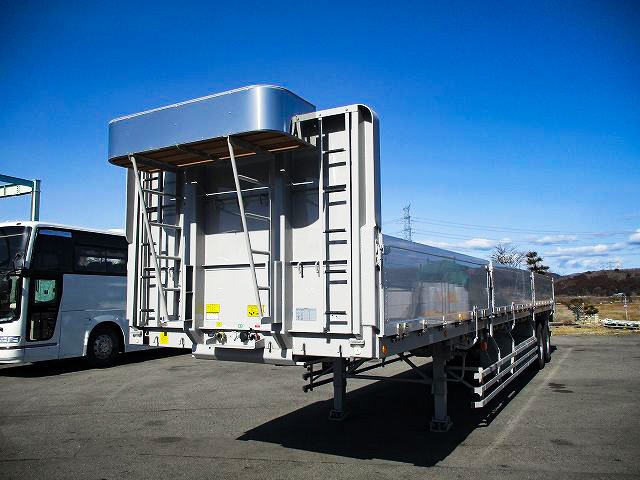 中古トラック 日本フルハーフアルミブロック平トレーラ #2