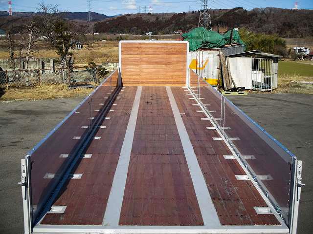 中古トラック 日本フルハーフアルミブロック平トレーラ #10