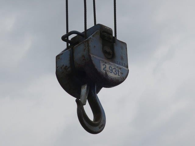 中古トラック 三菱ふそうクレーン付平ボディアルミブロック #11