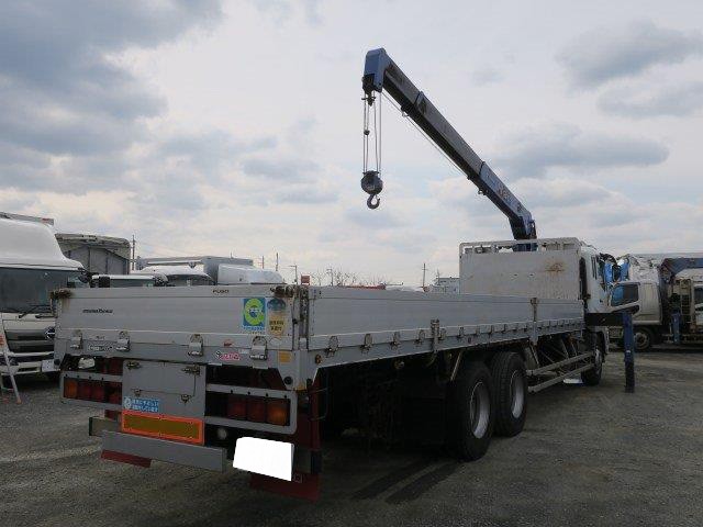 中古トラック 三菱ふそうクレーン付平ボディアルミブロック #3