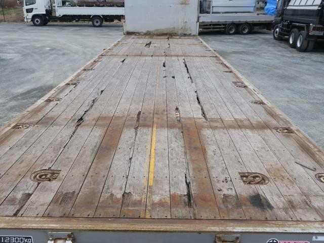 中古トラック 三菱ふそうクレーン付平ボディアルミブロック #7