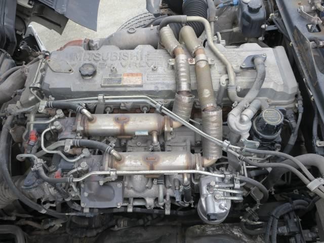 中古トラック 三菱ふそうクレーン付平ボディアルミブロック #8