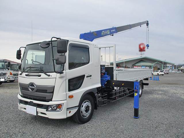 中古トラック 日野クレーン付き平ボディ #5