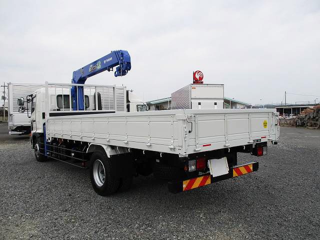 中古トラック 日野クレーン付平ボディ #4