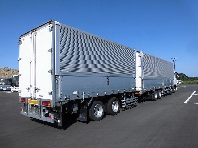 中古トラック 三菱ふそうアルミウィングフルトレーラー #7