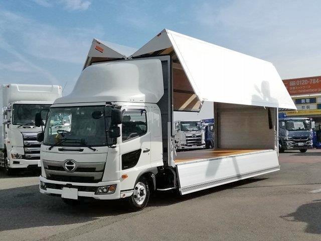 日野新型レンジャー 中型アルミウィング 
