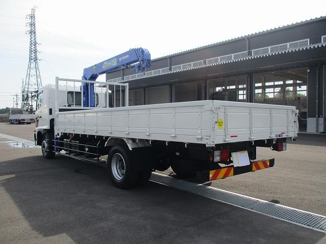 中古トラック 日野クレーン付平ボディ #4