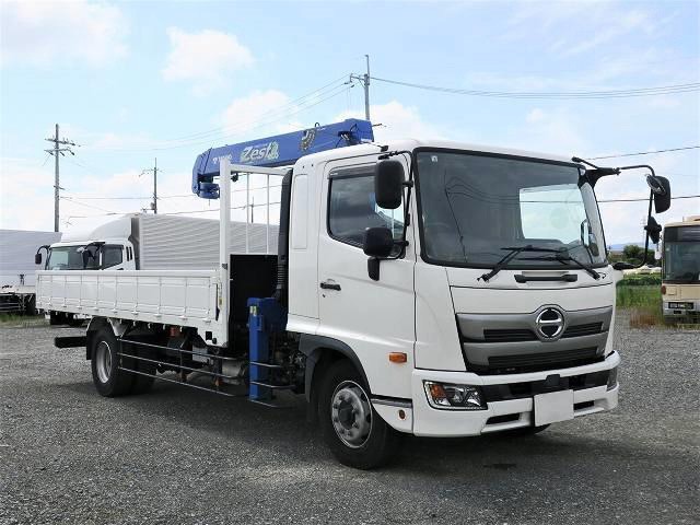 中古トラック 日野クレーン付平ボディ #2