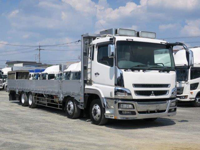 三菱ふそう スーパーグレート低床4軸 大型平ボディ