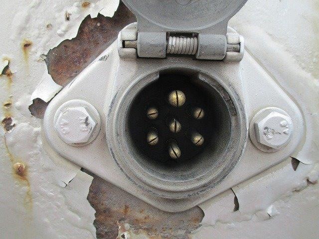 中古トラック トレクス粉粒体運搬車セミトレーラー #13