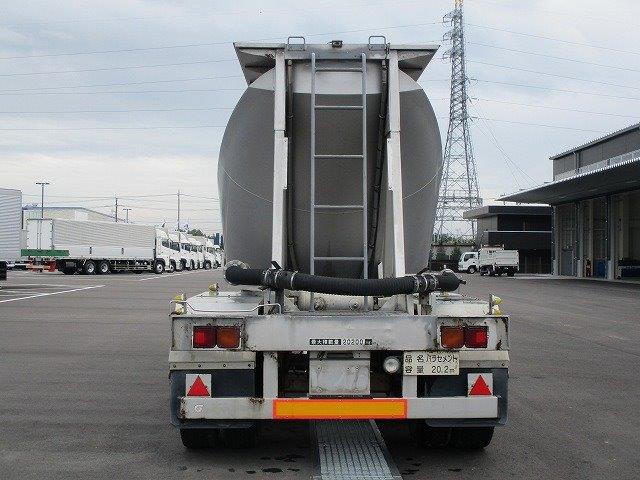 中古トラック トレクス粉粒体運搬車セミトレーラー #5