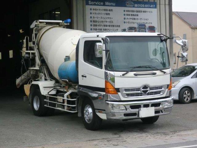 中古トラック 日野コンクリートミキサー車 #2