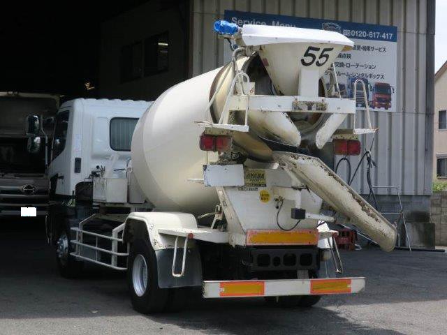日野レンジャー 中型コンクリートミキサー車 