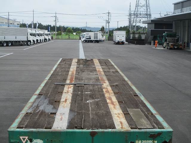 中古トラック トレールモービルまな板セミトレーラー ＃6