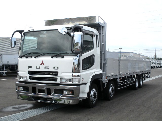 三菱ふそう スーパーグレート低床4軸 大型平ボディ