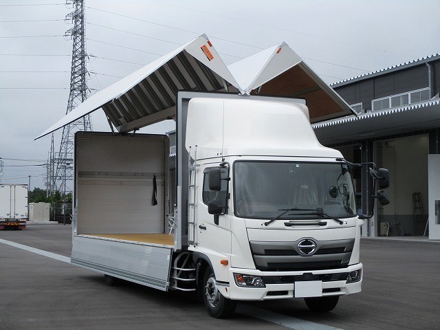 日野レンジャー 増トンアルミウィング　