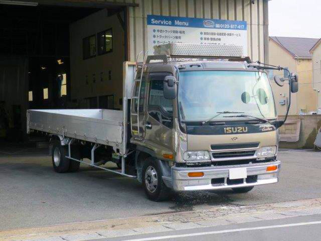 中古トラック いすゞ平ボディアルミブロック #2