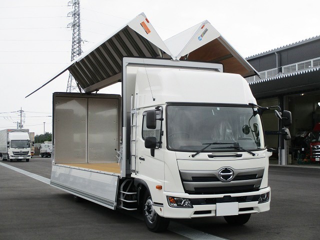 日野レンジャー 増トンアルミウィング　