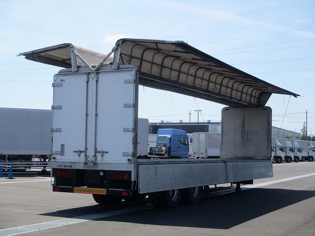 中古トラック トレクス幌ウィングセミトレーラー #9