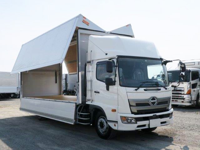 日野レンジャー 増トンアルミウィング　