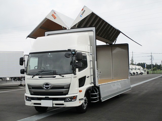 日野レンジャー 増トンアルミウィング　