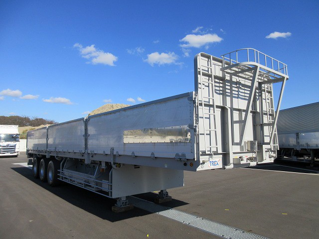 中古トラック トレクスアルミブロック平セミトレーラー #2
