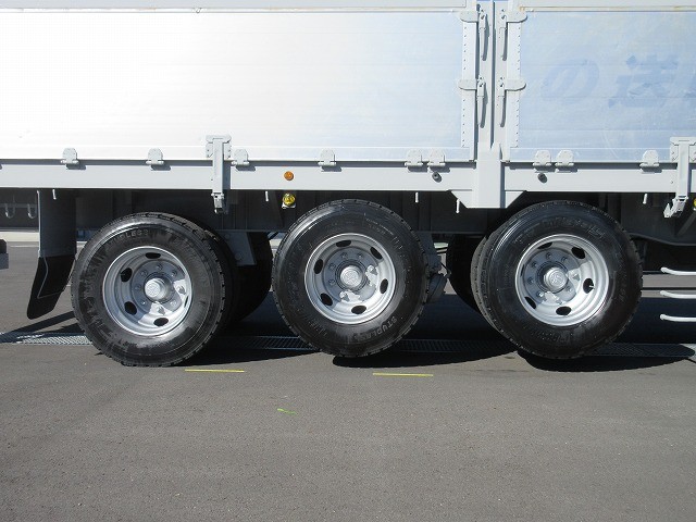 中古トラック トレクスアルミブロック平セミトレーラー #17