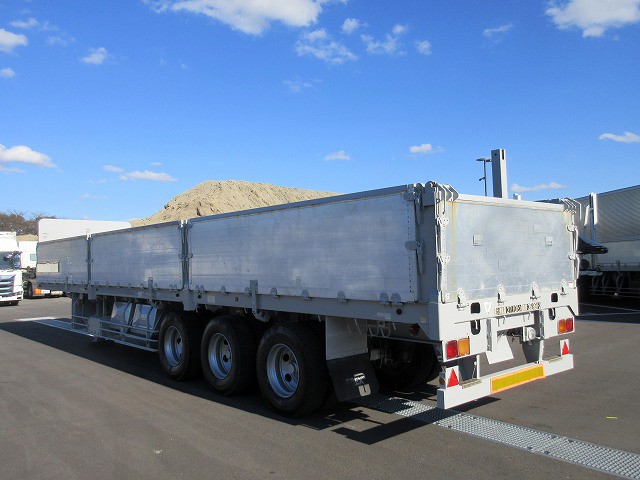 中古トラック トレクスアルミブロック平セミトレーラー #4