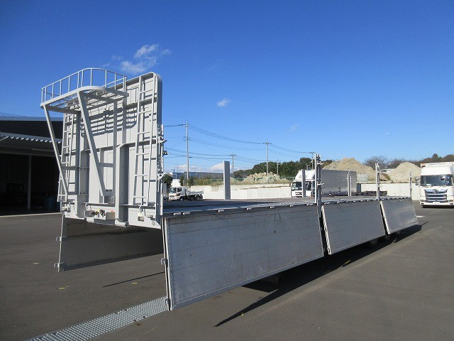 中古トラック トレクスアルミブロック平セミトレーラー #5