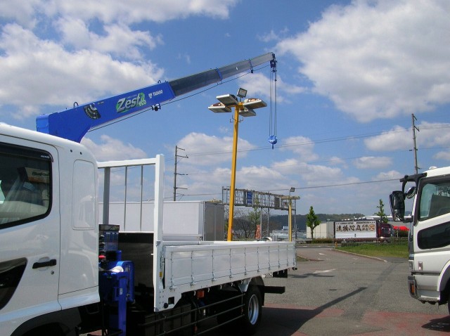 中古トラック 日野クレーン付平ボディ #5