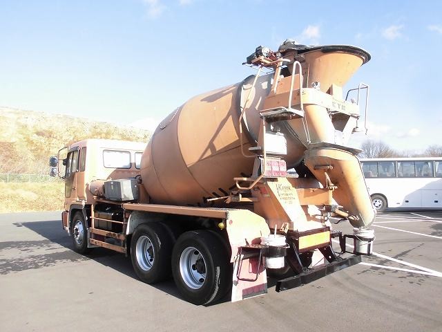中古トラック 日野コンクリートミキサー車 #4