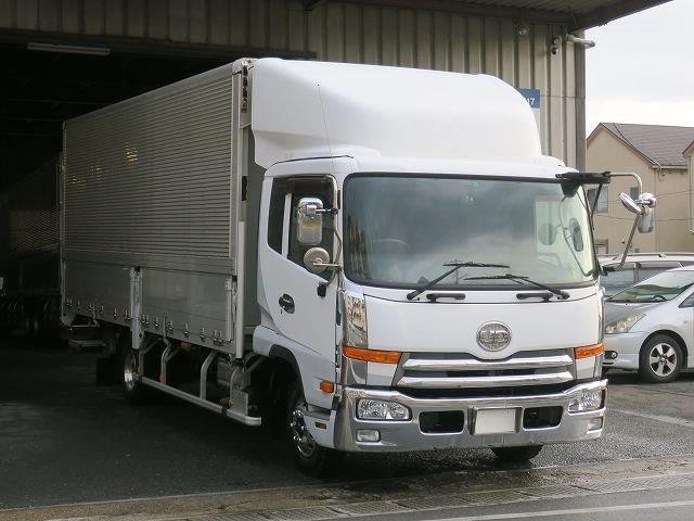 日産UD コンドル 中型アルミウィング 格納PG付