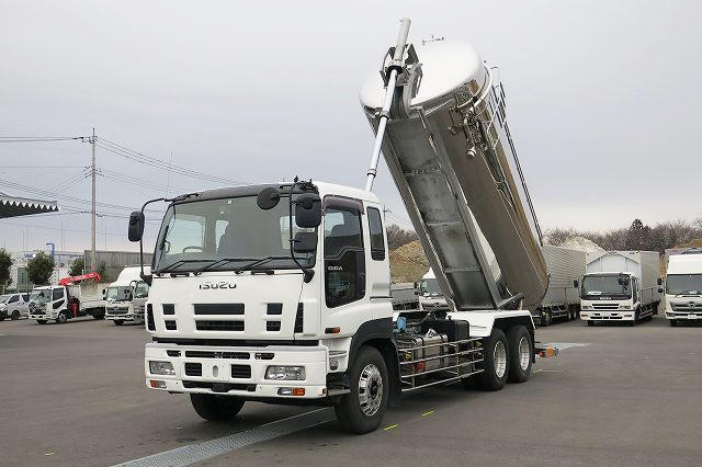 中古トラック いすゞ粉粒体運搬車 #5