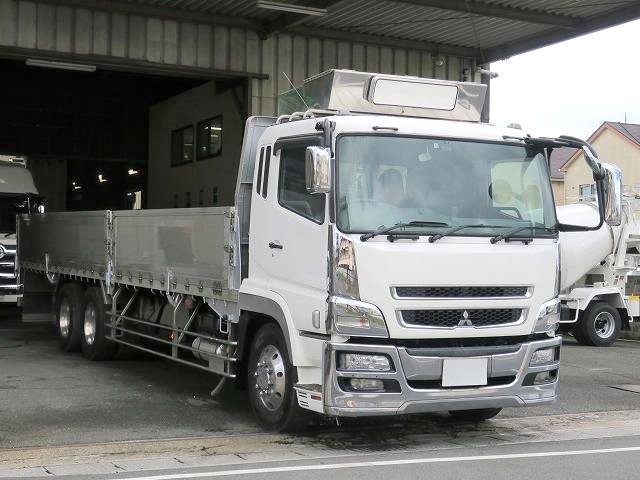 三菱ふそう スーパーグレート 平ボディアルミブロック