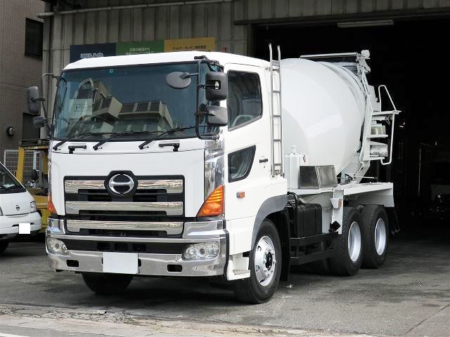 日野 プロフィア 大型コンクリートミキサー車