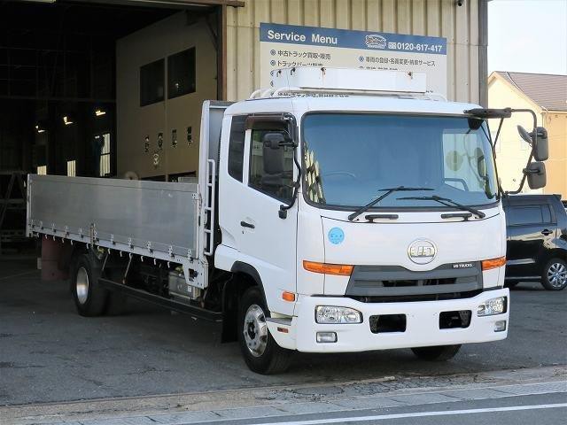 UDトラックス コンドル 中型平ボディアルミブロック